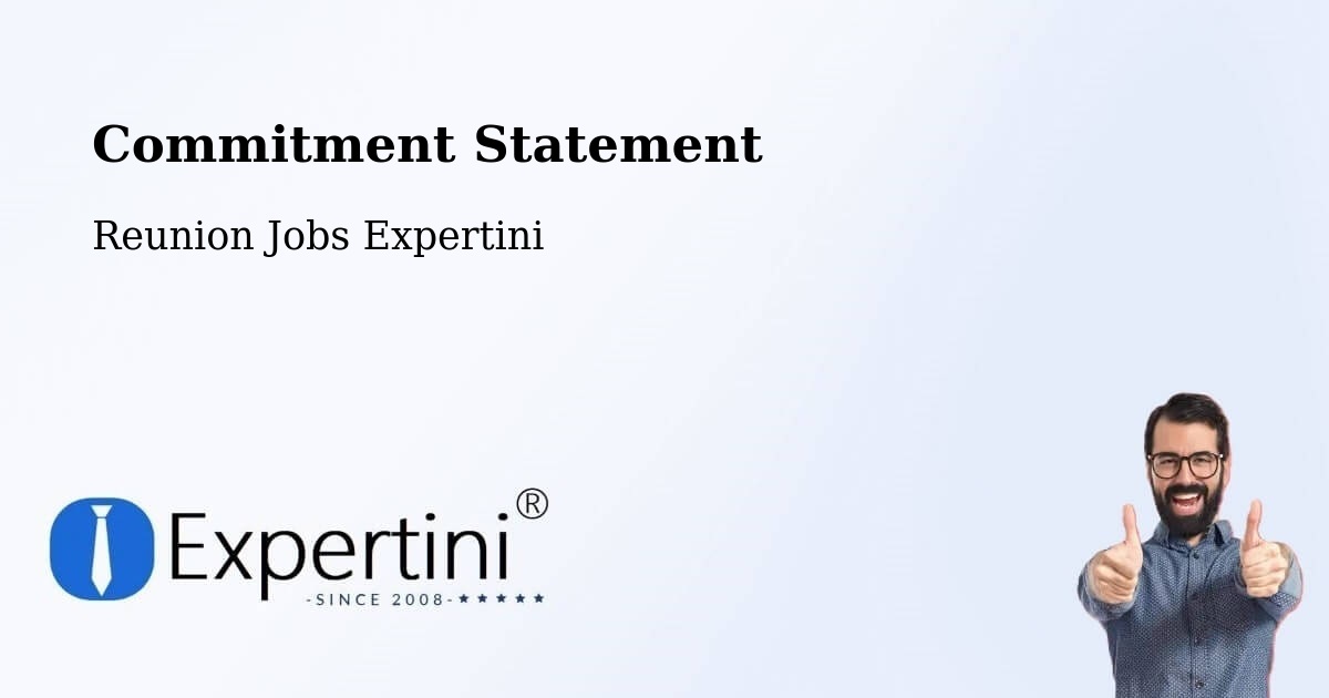 Corporate Commitment – Bérive Les Bas - Reunion Jobs Expertini